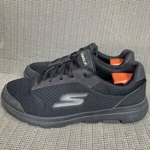 Skechers Go Walk 5 Mens Size 13 Black Walking Sneakers athletic trainers
